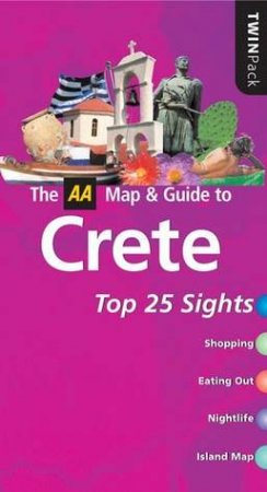 The AA Map & Guide To Crete: Twin Pack by AA