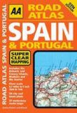 AA Road Atlas Spain and Portugal 5th Ed