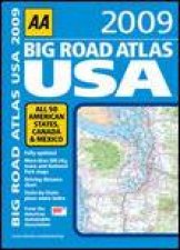 AA Big Road Atlas USA 2009 8th Ed