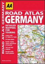 AA Road Atlas Germany 8th Edition