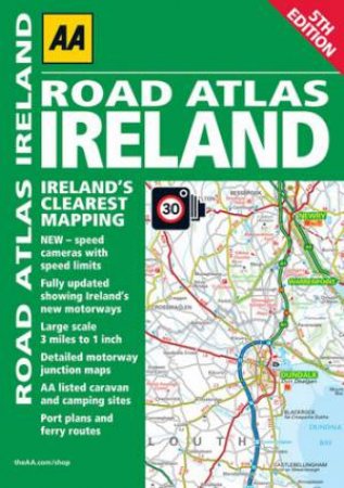 AA Road Atlas Ireland, 5th Edition by Various 