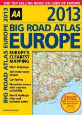 AA Big Road Atlas Europe 2013 8th ED