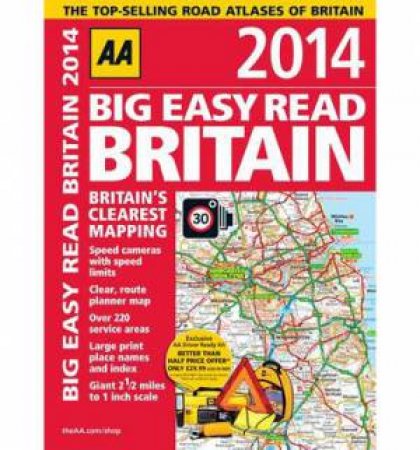 AA Big Easy Read Britain 2014 9/e by Various