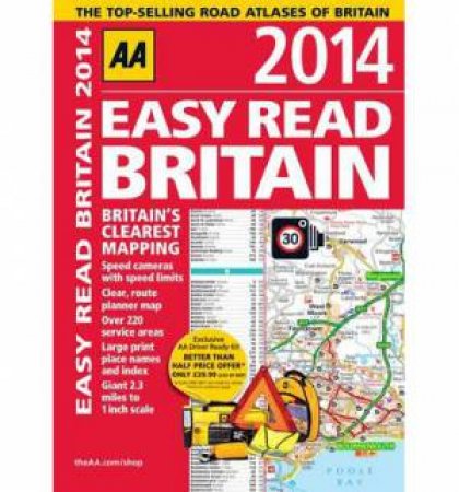 AA Easy Read Britain 2014 14/e by Various