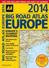 AA Big Road Atlas Europe 9th Edition