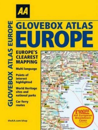 AA Glovebox Atlas Europe by Various 