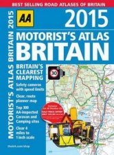 AA Motorists Atlas Britain 2015  37th Ed