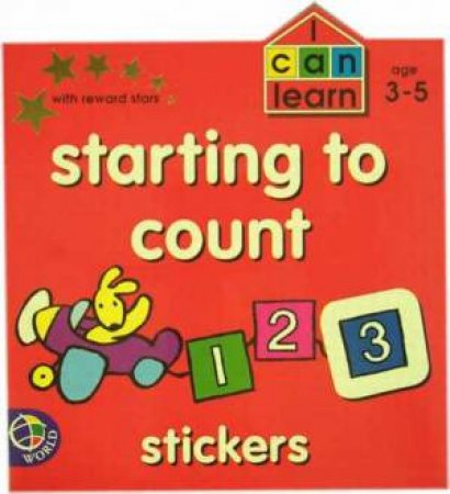 Starting To Count Sticker Book by Various