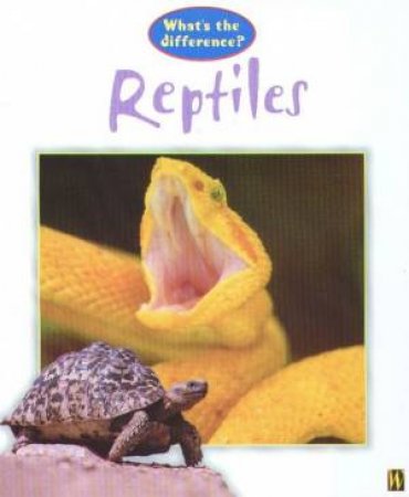 What's The Difference?: Reptiles by Stephen Savage