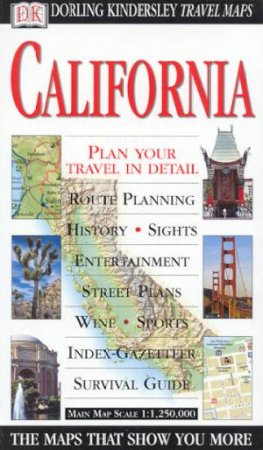 DK Travel Maps: California by Various