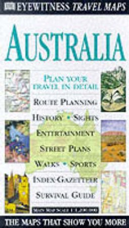 Eyewitness Travel Map: Australia by Various