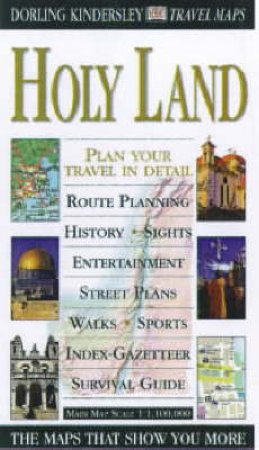 Eyewitness Travel Map: Holy Land by Various