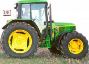 Tractor Jumbo Shaped Board Book by Various