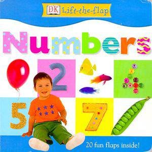 DK Lift-The-Flap: Numbers by Various