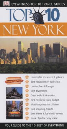 Eyewitness Top 10 Travel Guides: New York by Various