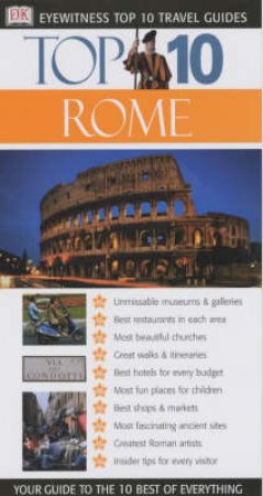 Eyewitness Top 10 Travel Guides: Rome by Various