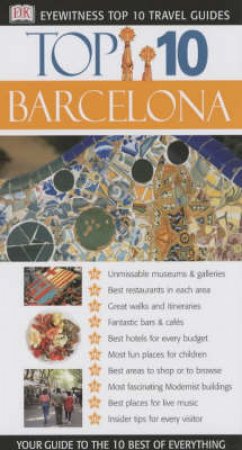 Eyewitness Top 10 Travel Guides: Barcelona by Various