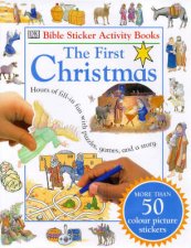 Bible Sticker Books Christmas Story