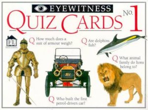 Eyewitness Quiz Cards by Various