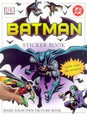 DC Marvel Batman Sticker Book