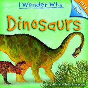 I Wonder Why (Flip The Flaps): Dinosaurs by Judy Allen