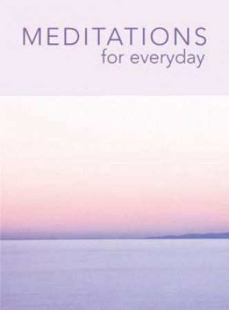 Meditations for Everyday Card Deck by Various 