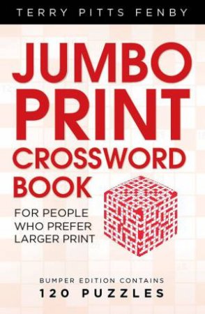 Jumbo Print Crossword Book by Terry Pitts Fenby