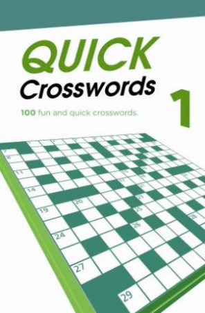 Quick Crosswords 01 by Various