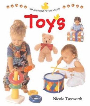 Say And Point Picture Boards: Toys by Nicola Tuxworth