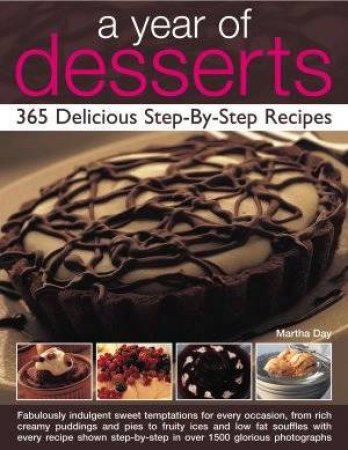 A Year Of Desserts by Martha Day