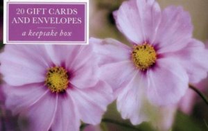 Tin Box: Pink Cosmos - 20 Gift Cards & Envelopes by Unknown