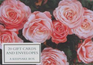 Tin Box: Rose - 20 Gift Cards & Envelopes by Various