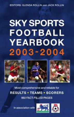 Sky Sports Football Yearbook 2003-2004 by Glenda Rollin