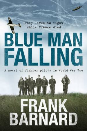 Blue Man Falling by Frank Barnard