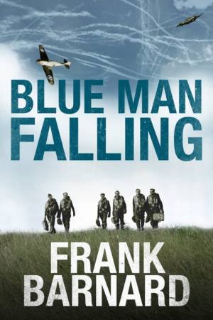 Blue Man Falling by Frank Barnard