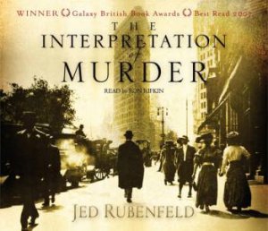 Interpretation of Murder CD by Jed Rubenfeld