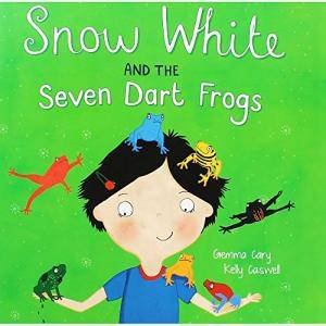 Square Paperback Fairytale Book: Snow White And The Seven Dart Frogs by Various