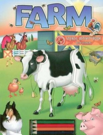 Farm Stencil Activity Book by Various