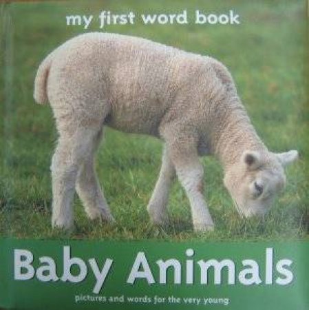 My First Word Book: Baby Animals by Anon