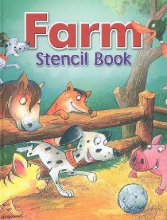 Farm Stencil Book by None