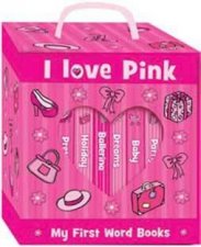 Cased First Learning Pink Mini books