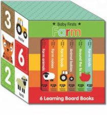 Look And Learn 6Boxed Set Baby Firsts Farm