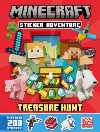 Minecraft Sticker Adventure: Treasure Hunt by Mojang AB