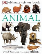 DK Ultimate Sticker Book Animals