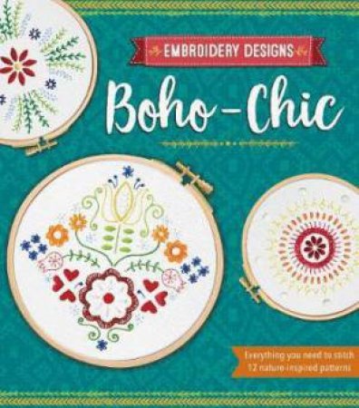 Boho-Chic Embroidery Designs by Kelly Fletcher