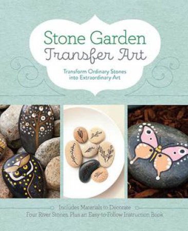 Stone Garden Transfer Art by Jean Robin