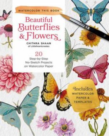 Beautiful Butterflies and Flowers by Chithra Shaan