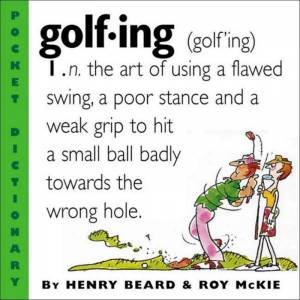 Golfing by Henry Beard & Roy McKie