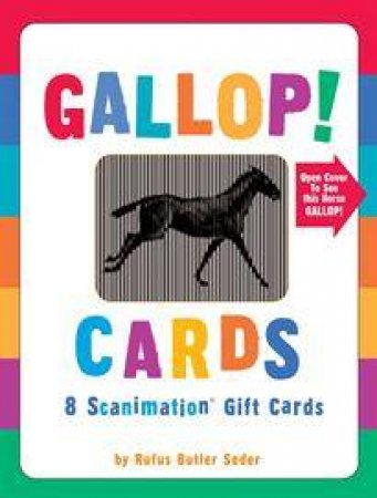 Gallop! Cards: 8 Scanimation Gift Cards by Rufus Seder