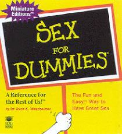 Sex for Dummies by Ruth Westheimer